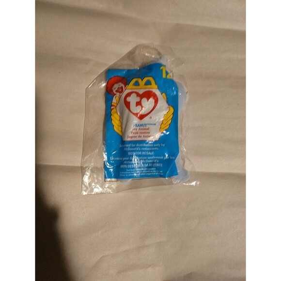 Ty teanie babies peanut the elephant - Picture 1 of 2